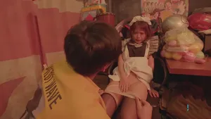 Tiểu mỹ nhân Momo đeo mặt nạ mặc đồ lót ren và JK gợi cảm ~ lụa màu da thịt mơ hồ, rất quyến rũ, và lỗ B của ngực rất hồng